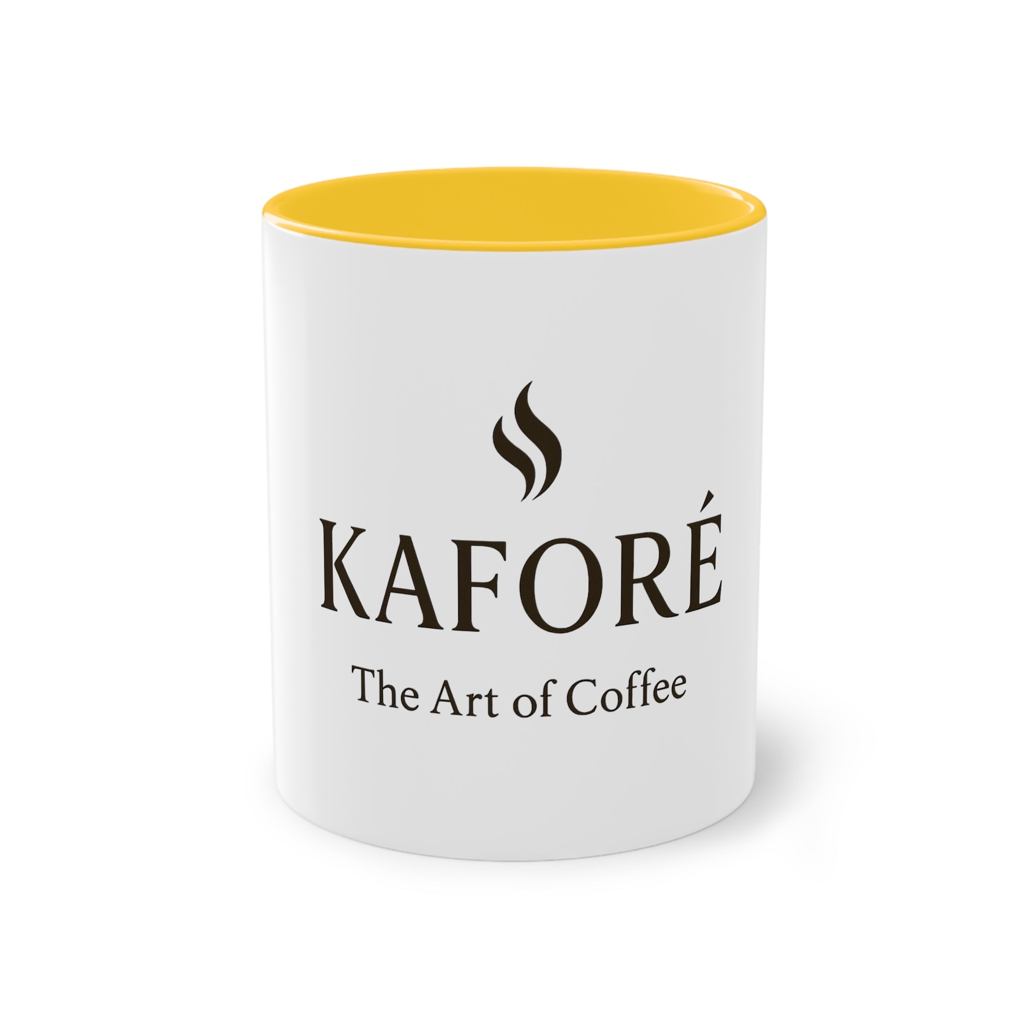 KAFORÉ Two-Tone Coffee Mug - 11oz | Perfect for Coffee Lovers & Gift Giving