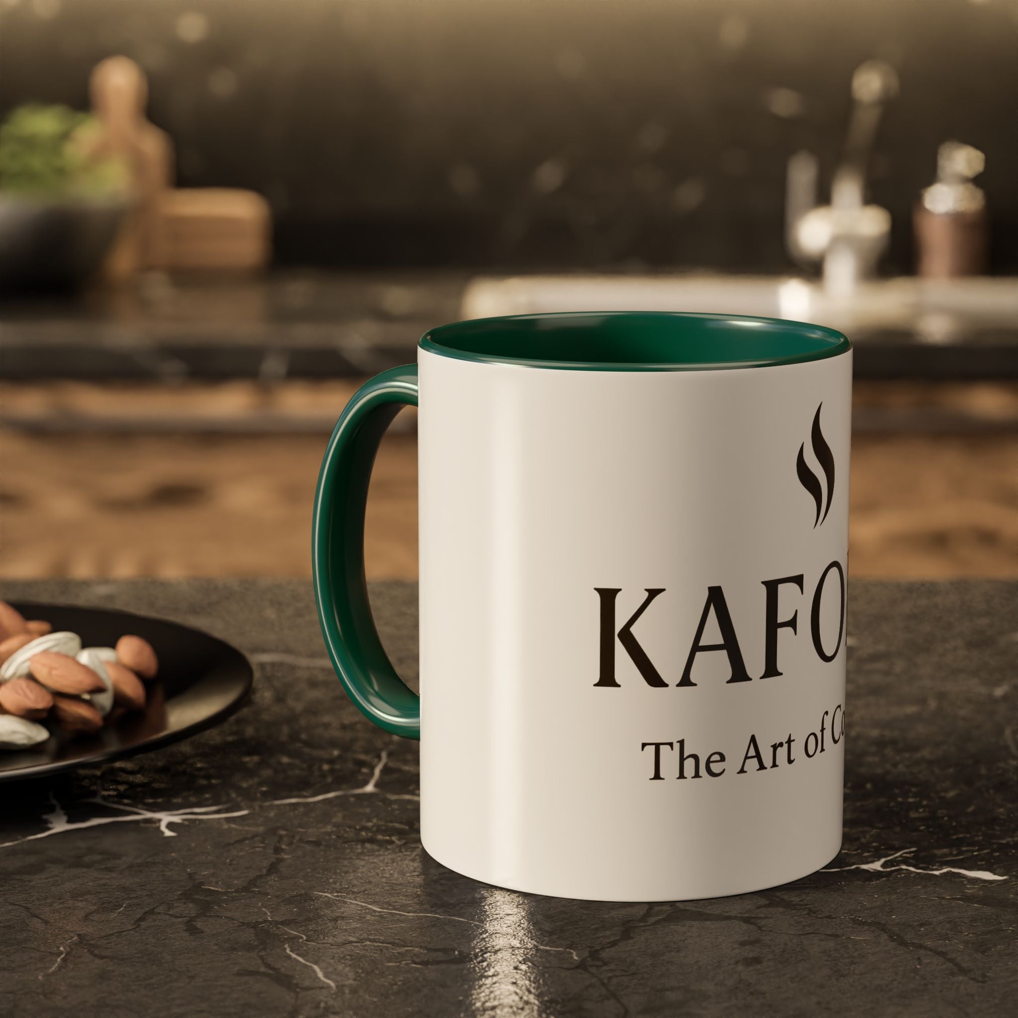 Kaforé Coffee Mug (11oz/15oz) — 'The Art of Coffee' Ceramic Mug