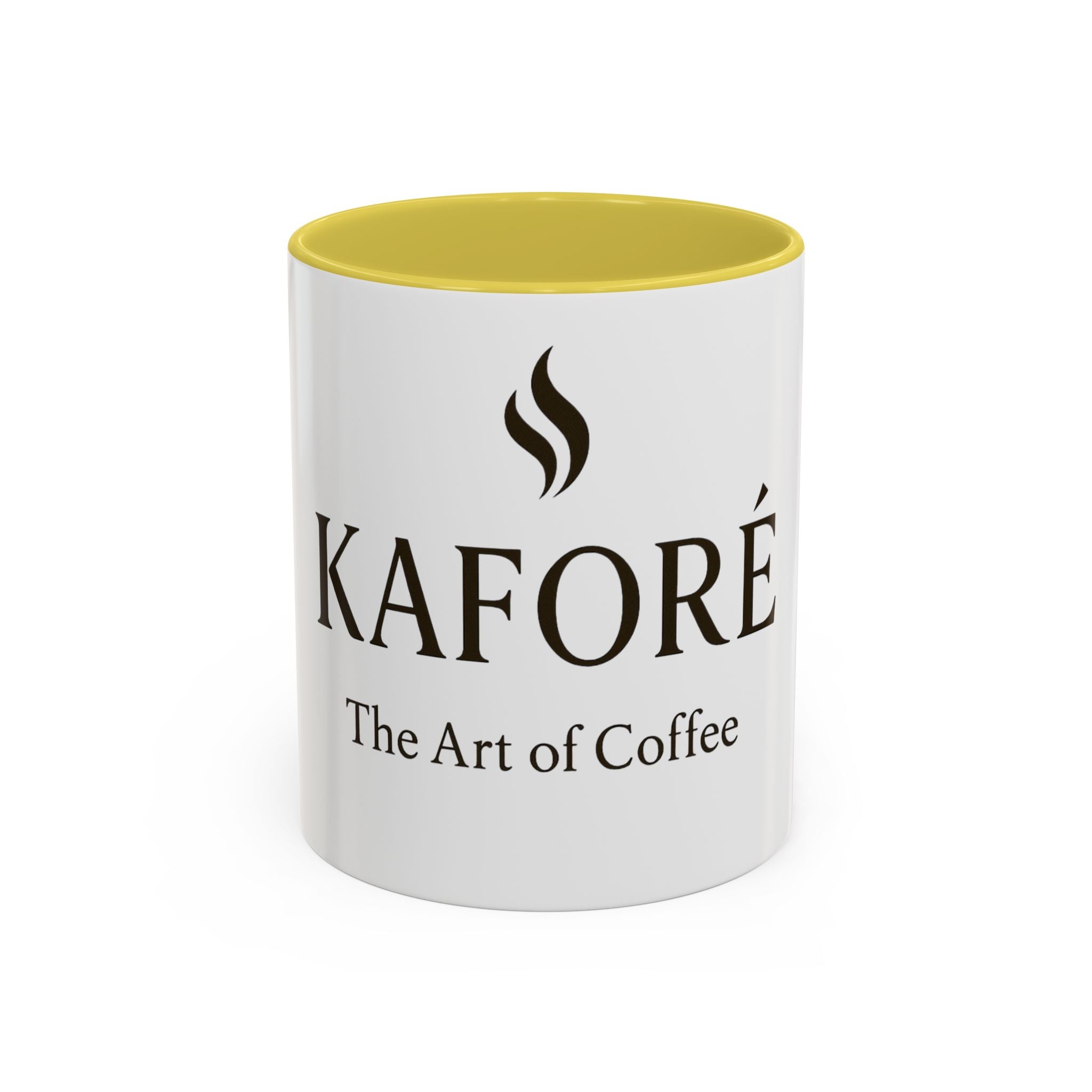 Kaforé Coffee Mug (11oz/15oz) — 'The Art of Coffee' Ceramic Mug