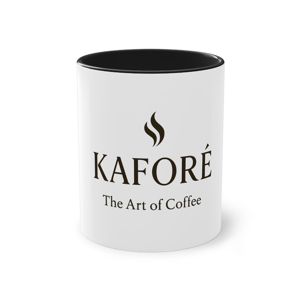 KAFORÉ Two-Tone Coffee Mug - 11oz | Perfect for Coffee Lovers & Gift Giving