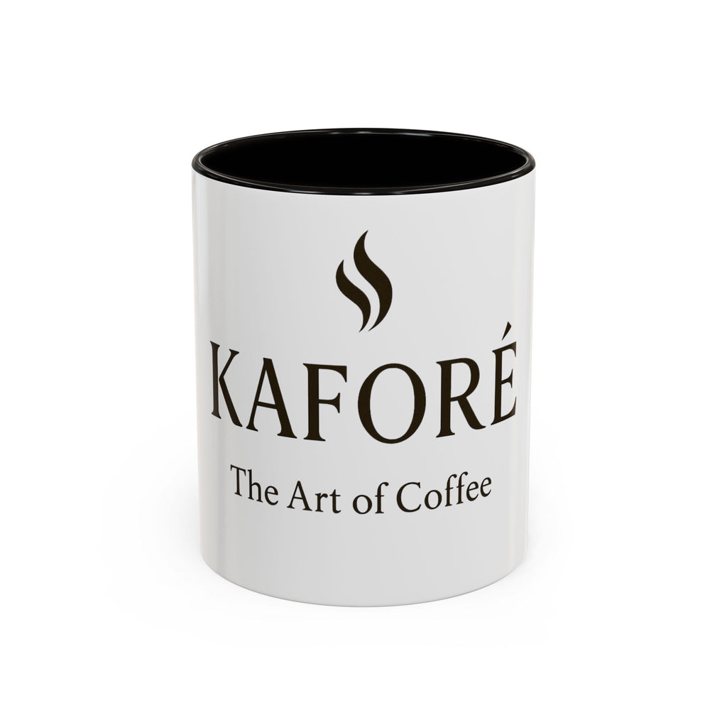 Kaforé Coffee Mug (11oz/15oz) — 'The Art of Coffee' Ceramic Mug