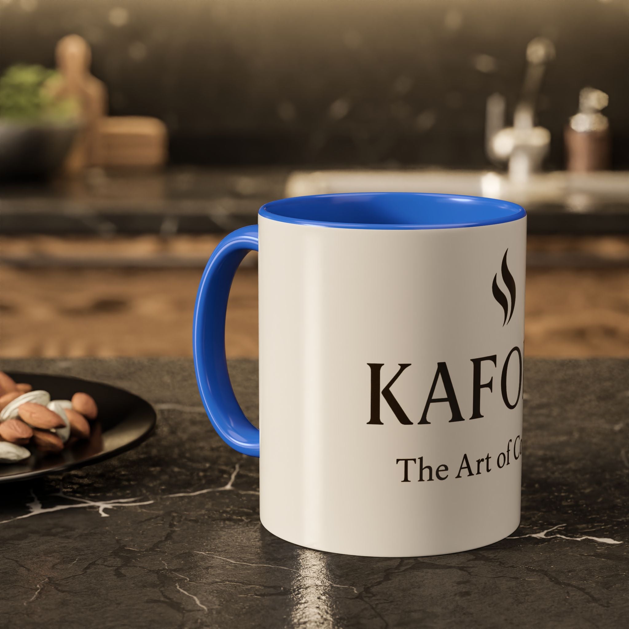 Kaforé Coffee Mug (11oz/15oz) — 'The Art of Coffee' Ceramic Mug