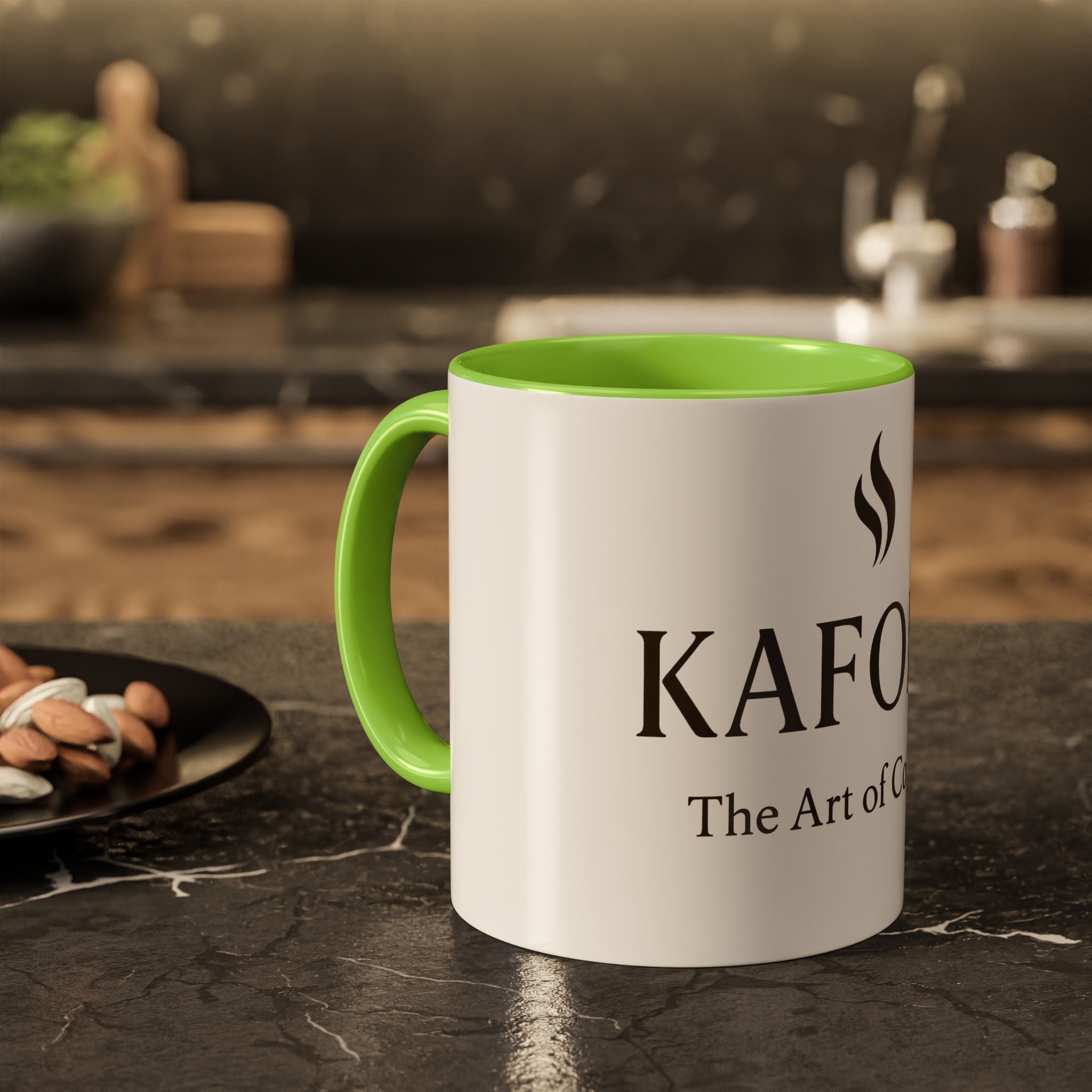 Kaforé Coffee Mug (11oz/15oz) — 'The Art of Coffee' Ceramic Mug