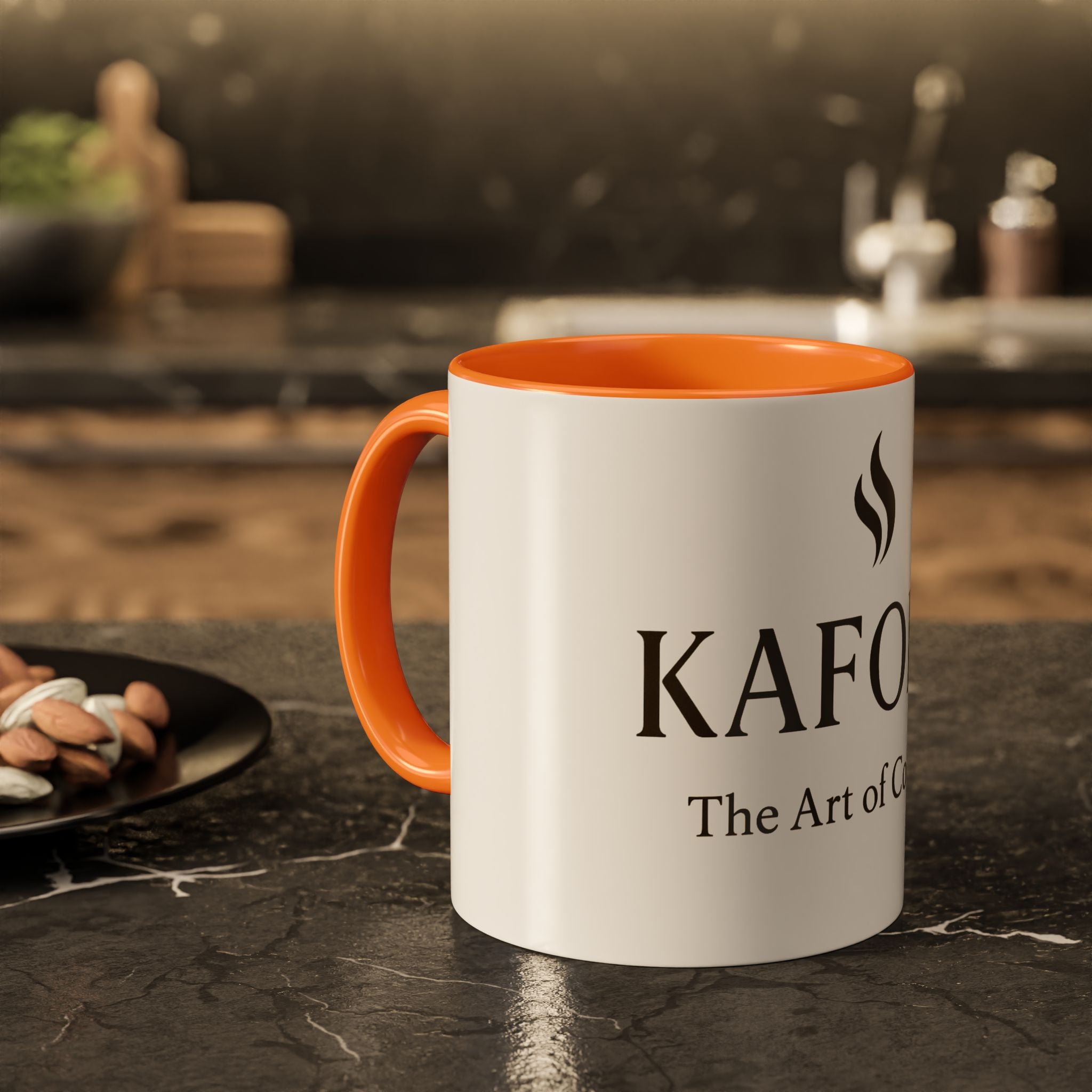 Kaforé Coffee Mug (11oz/15oz) — 'The Art of Coffee' Ceramic Mug