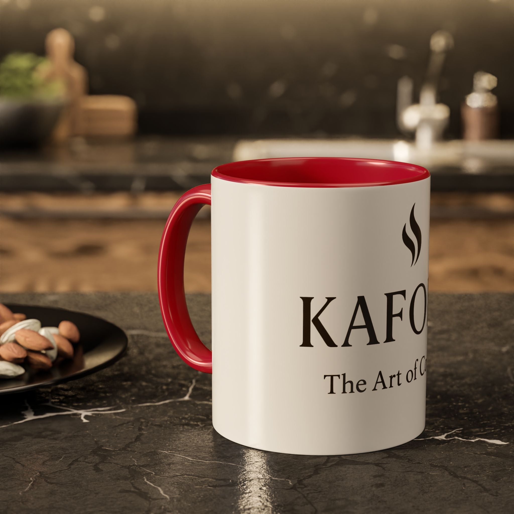 Kaforé Coffee Mug (11oz/15oz) — 'The Art of Coffee' Ceramic Mug
